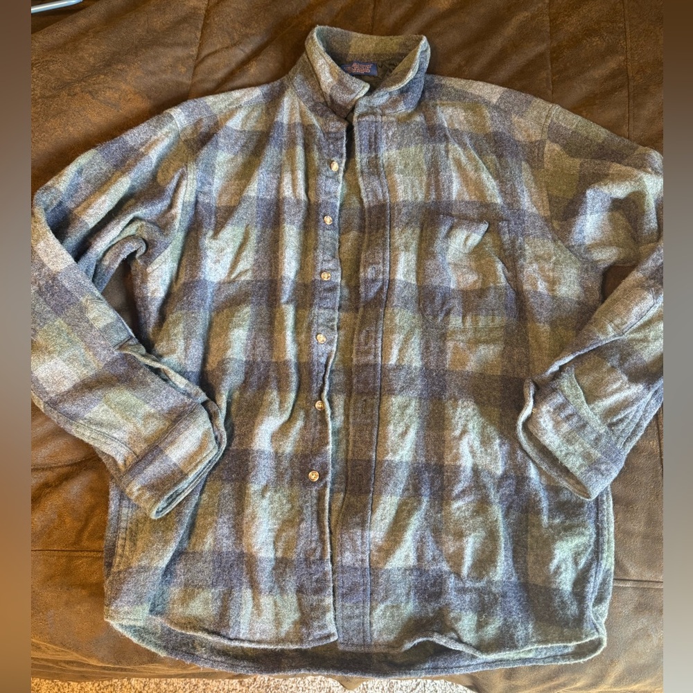 Men's Pendleton Button Up Wool Flannel